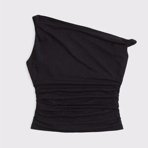 Abercrombie & Fitch asymmetrical twit top NWOT